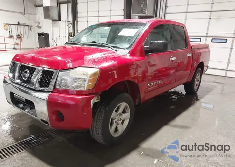2006 Nissan Titan Se from USA, damaged, VIN 1N6BA07A56N523916